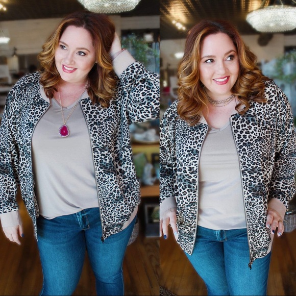 PLUS SIZE-MY RIDE OR DIE BOMBER JACKET -MOCHA - Picture 2 of 8